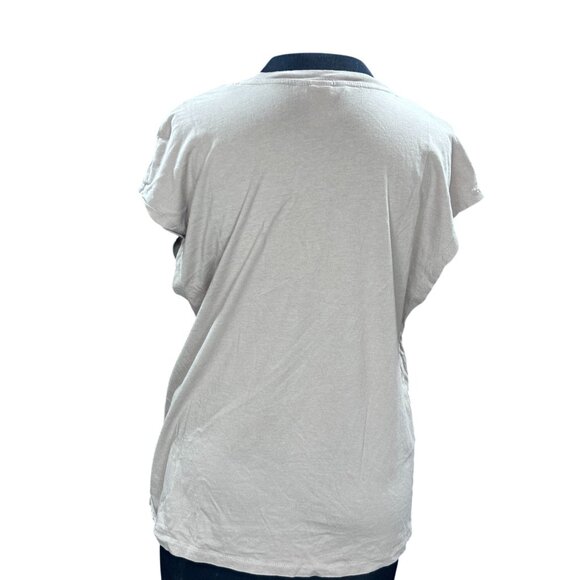 Tan H&M Basics Womens Loose Fit T-Shirt XS - Picture 3 of 9